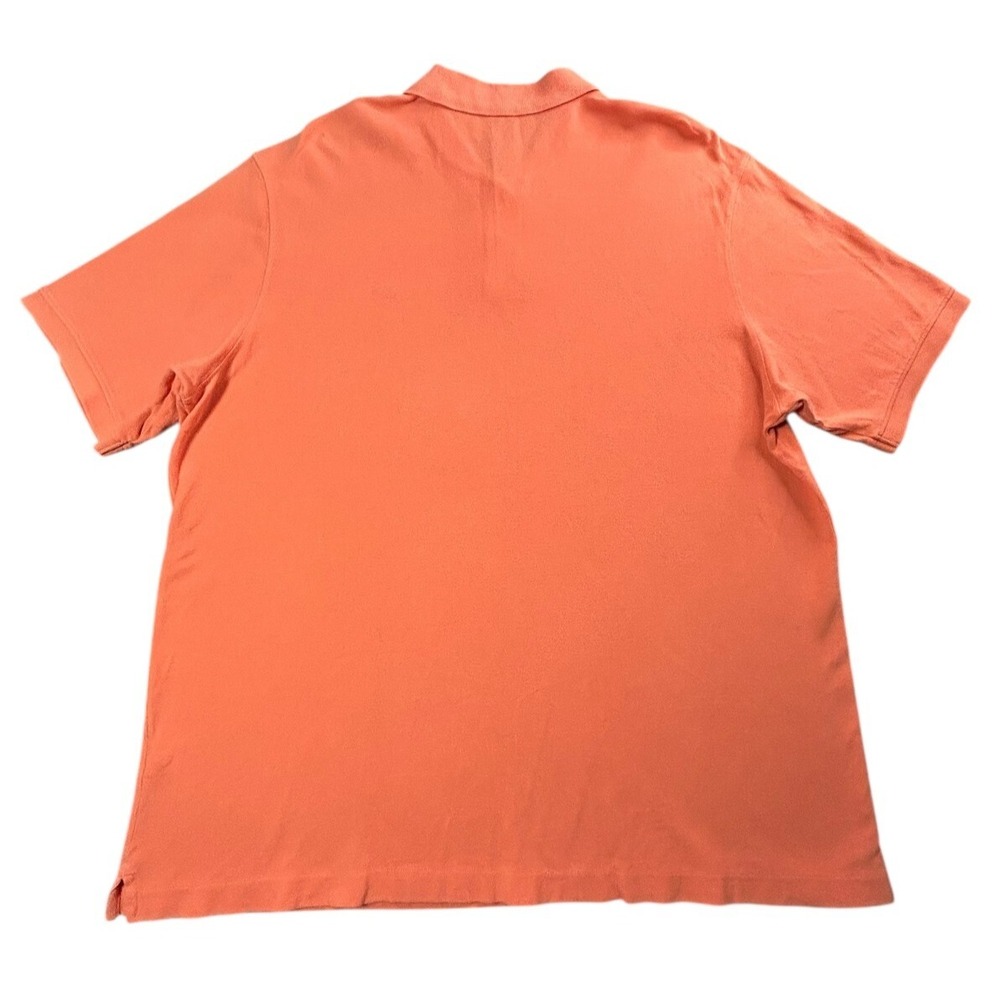 Vineyard Vines Polo Shirt Mens XL Peach Lt Orange Cotton Casual Golf Outdoor Dad - Picture 2 of 8